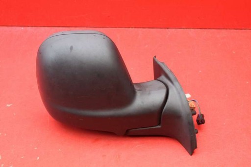 mirror right black, EU CITROEN BERLINGO 2 II LIFT 12-15 2+3 PIN