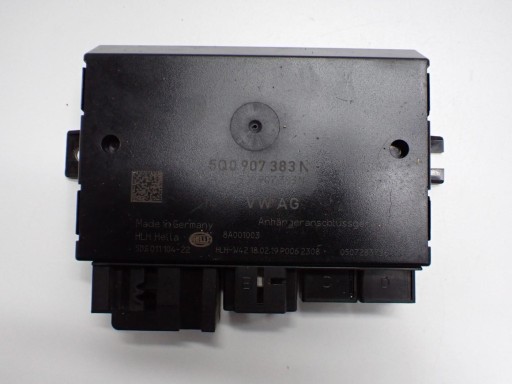 Модуль контролера фаркопа 5q0907383n оригінал skoda karoq 19р.