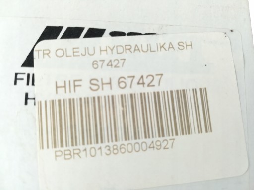 МАСЛЯНИЙ ФІЛЬТР САНТЕХНІКА SH 67427