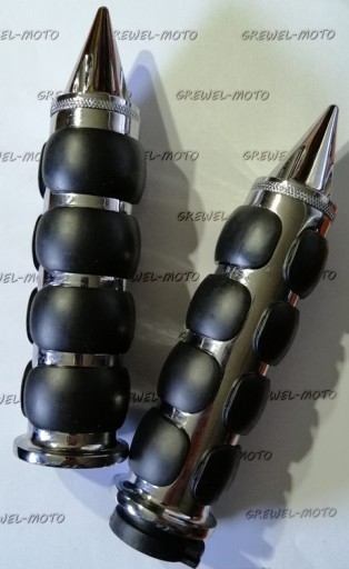 3324 - Мотоцикл пользовательские хром 22 мм металл резина