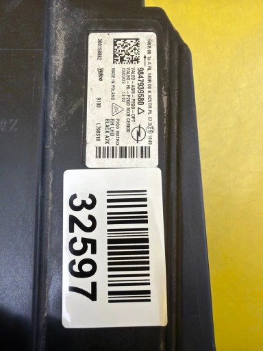 light right front Opel Mokka B Matrix 9834016880