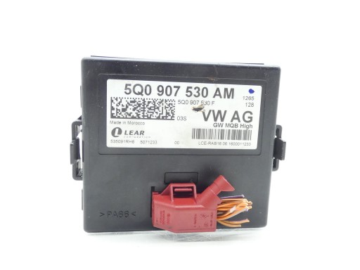 module control unit GATEWAY VW GOLF VII AUDI A3 8V 5Q0907530AM