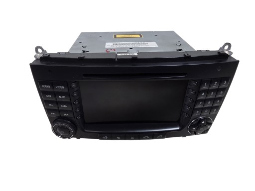 MERCEDES CLK W209 RADIO Navigation VIDEO HARMAN/BECKER ORG. A2098207489