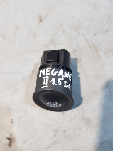 button/switch of the engine START/STOP RENAULT MEGANE II 1.5 DCI