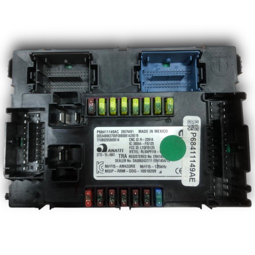 JEEP COMPASS II БЛОК ПРЕДОХРАНИТЕЛЕЙ BSI P68411149AC