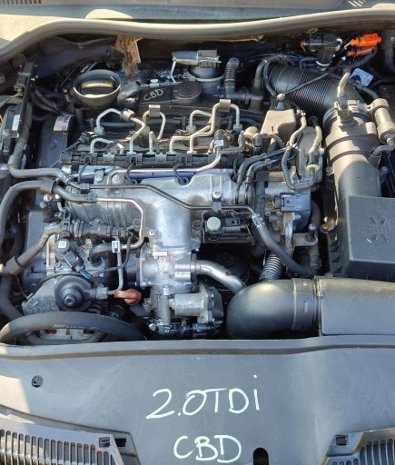 VW GOLF V 2.0 TDI 10R Motore completo CBD