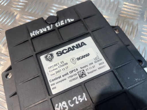 control unit gearboxes Scania 1754709
