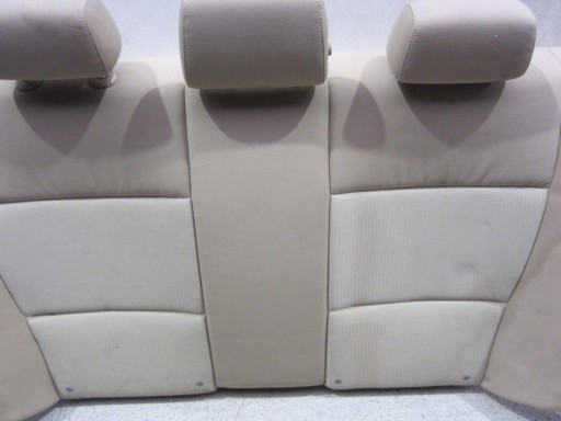 BMW 3 E90 2005-2010 OPARCIE KANAPY Kopfstützen ohne BEIGE MATERIAL