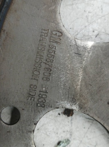 wheel flywheel gear wheel 55587306 1.7 CDTI Opel Meriva II (2010- ) B