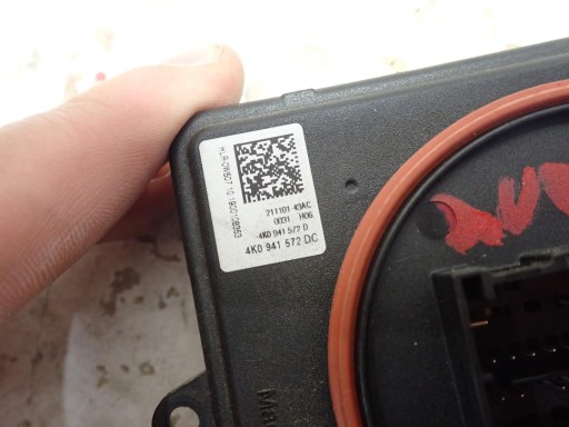 control unit lights AUDI 4K0941572D