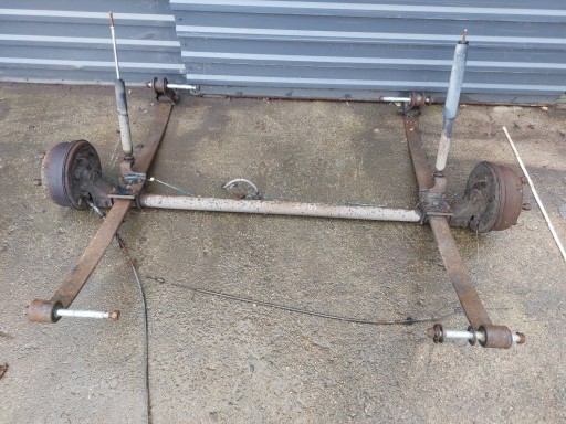 sider axis springing rear part for PRZYCZEPKE RENAULT MASTER and