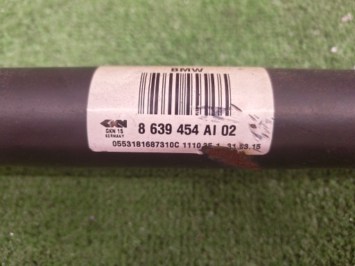 BMW 7 G11 G12 semi-axis rear part right left 8639454 8639453
