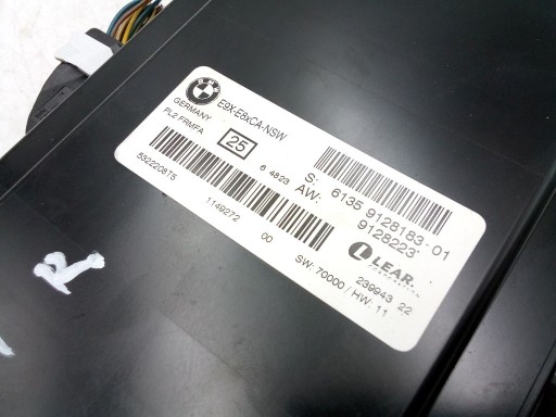 BMW 3 E91 modul Bedienteil Leuchten 9128223