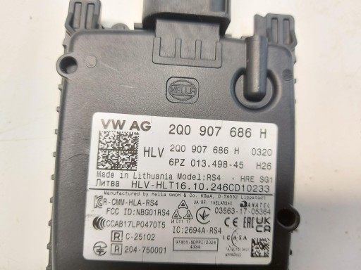 Ford Explorer VII R2KB Radar aystent öv, szíj ruchy heck rechts 2Q0907686H