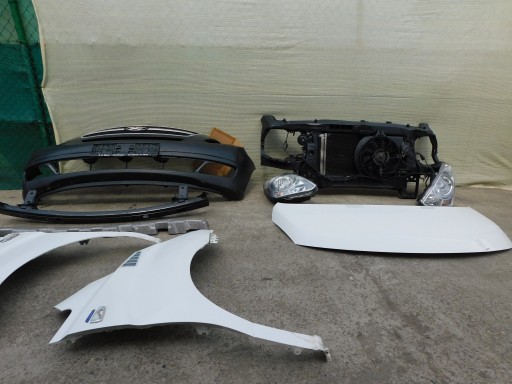 Hyundai H1 II Starex Anteriore cofano Paraurti FANALE FARO Ossatura anteriore RIVESTIMENTO KIT RADIATORI BIALY