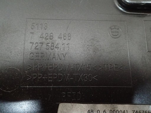 BOOT DOOR CAP BMW X2 F39