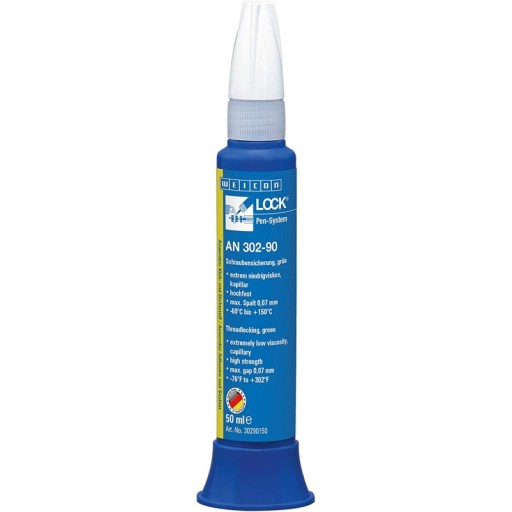 WEICON 302-90 резьбовой клей 50мл до М5