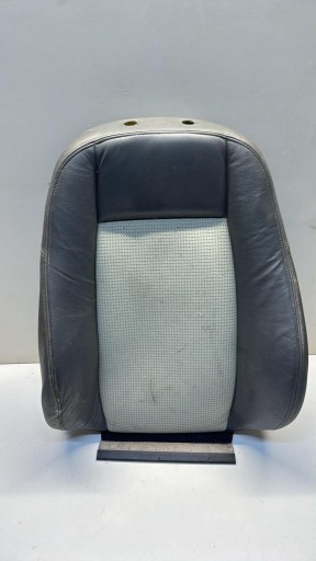 Oparcie side seat SAAB 93 9-3 II pol leather grey leather jasny welur