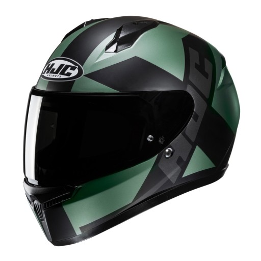 Шолом HJC C10 TEZ GREEN/BLACK (XS)