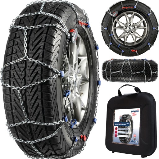 Ланцюги протиковзання pewag servo suv rsv 80 13 мм - якість самонатягування