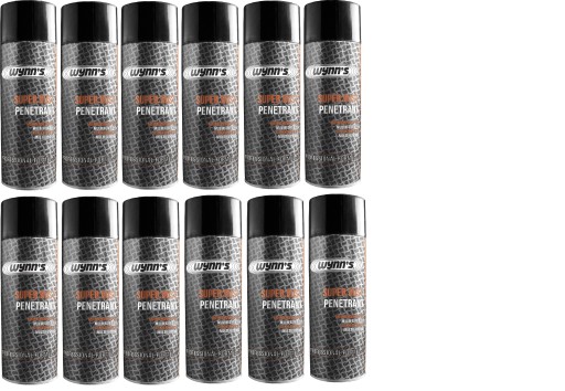 WYNN'S SUPER RUST НАБОР ДЛЯ УДАЛЕНИЯ РЖАВЧИНЫ 12 ШТ.