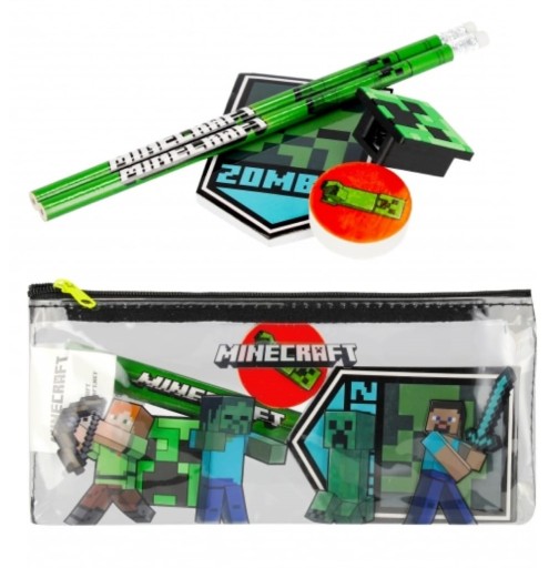 Набір письмового приладдя Minecraft Starpak 6 предметів