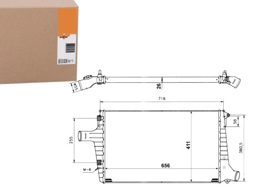 NRF30118A(HQ) - ІНТЕРКУЛЕР VW A6 2.5 TDI 97- NRF