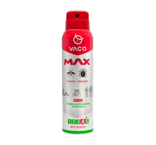 VACO Strong Spray Max від комарів, кліщів і сіток 100 мл