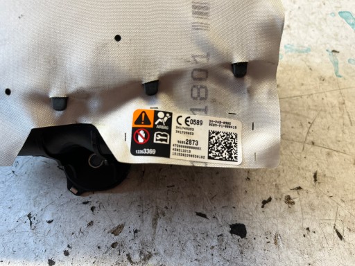 OPEL CORSA E airbag POWIETRZNA of the passenger W KONSOLE original 96852873