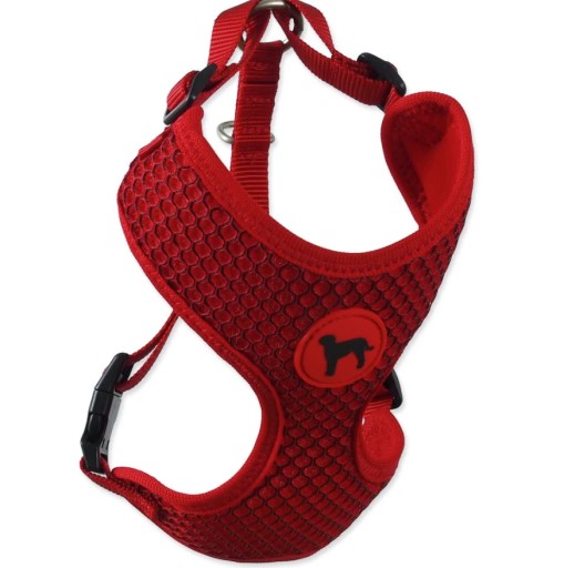 Active Dog postroj pre psa Mellow M red 40-55cm