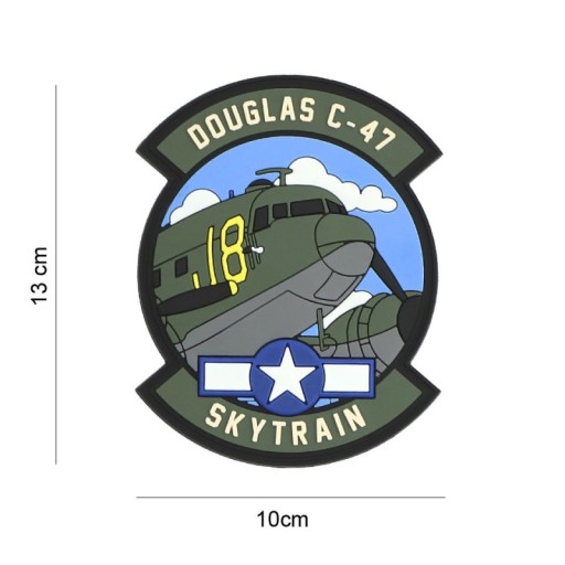 Fostex - 3D PVC нашивка Douglas C-47