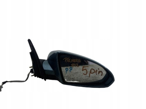 NISSAN PRIMERA P12 LIFT mirror right 5 PIN blue