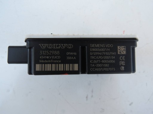 modulo Centrale Della serratura VOLVO V70 lll 3.2 B R6 243 KM 07-16r 31252988