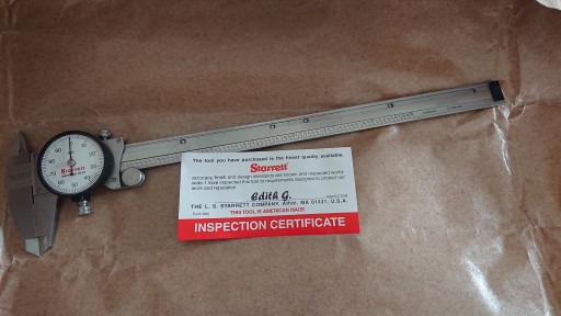 Штангенциркуль Starrett 120A-9 дюймів