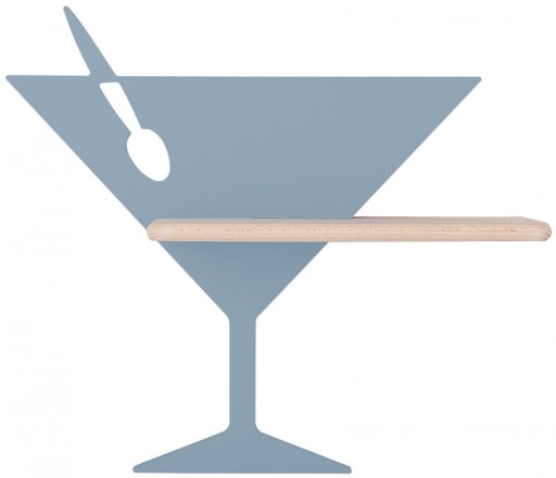 Настінний світильник Lumes з вбудованим світлодіодним джерелом, сині відтінки