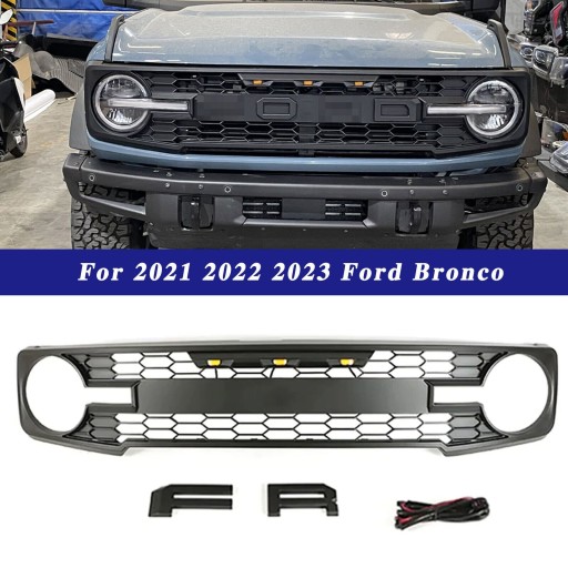 USA-22237 - ПЕРЕДНЯ решітка FORD BRONCO 2021-2023 рр