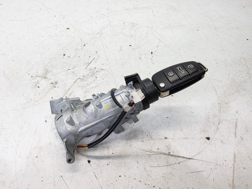 ignition + key + PILOT AUDI A1 8X 1K0905851 8X0837220D 5K0905865