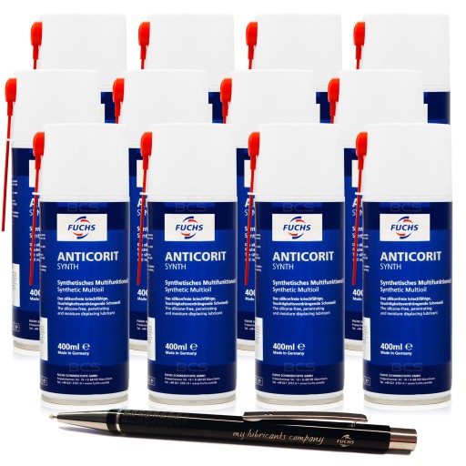 12 x FUCHS ANTICORIT SYNTH SPRAY МНОГОФУНКЦИОНАЛЬНЫЙ ПРЕПАРАТ 400 мл РАСПРЕДЕЛИТЕЛЬ