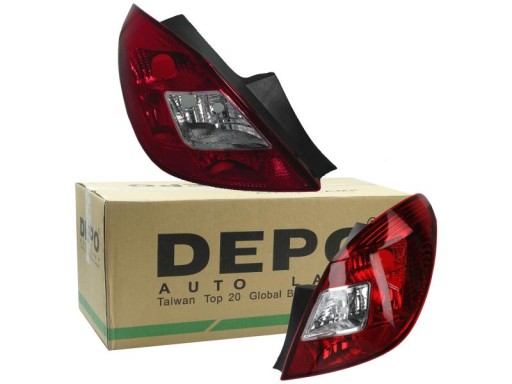 442-1954L-UE - Задні ліхтарі opel corsa d 06-14 liftback