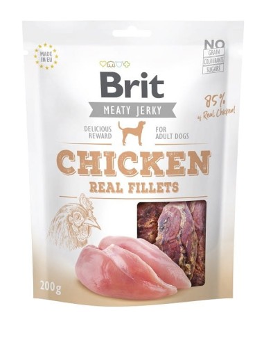 Brit Jerky Chicken Real Fillets - Kurczak -