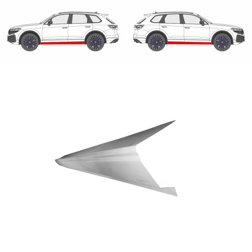 Autobig-14870 - Ремонт порогов FORD KING RANCH 02-08 L=R