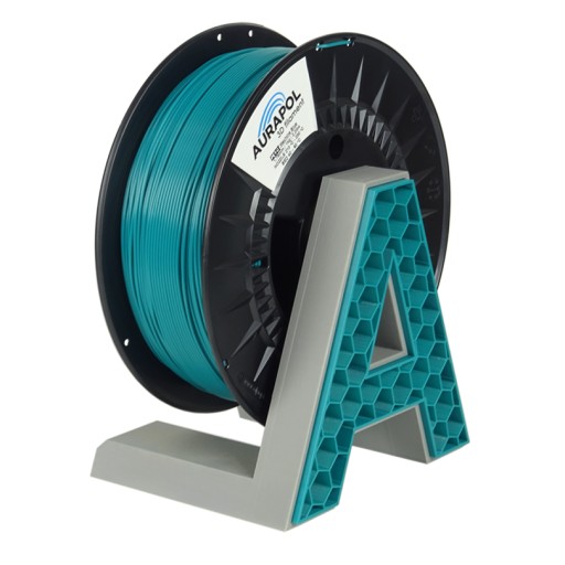 Filament AuraPol PLA HT110 Machine Modra Modrá Tyrkysová 1,75mm 1kg