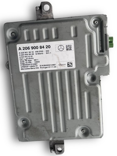 MERCEDES W206 modul des Kombiinstruments 2069008420 @M