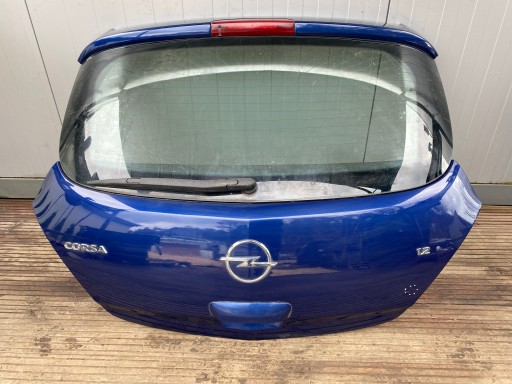OPEL CORSA D 3D complete trunk door boot