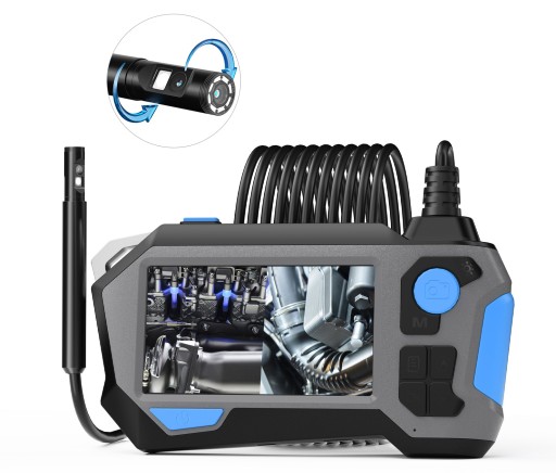 2XFULL HD 9LED 5M P120 эндоскоп инспекционная камера