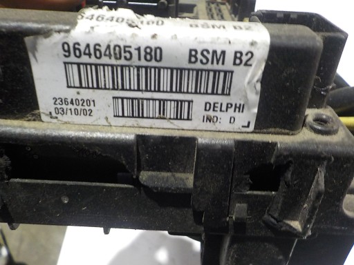PEUGEOT 307 BSM modulo 9646405180 BSM B2 IND D