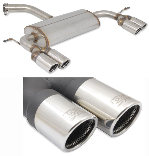 129-416/70RS - Спортивний глушник VW Scirocco III 2.0 TDI хетчбек