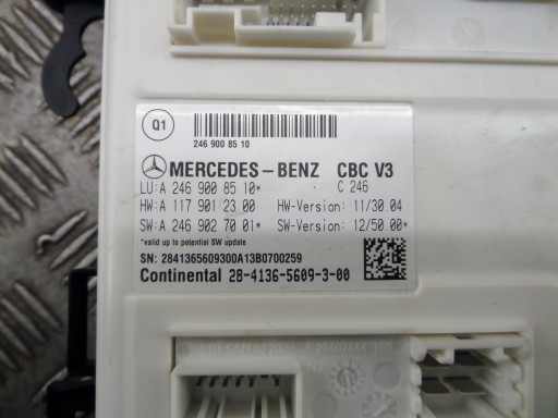 module control unit SAM A2469008510 W176 W246 MERCEDES