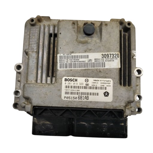 computer Motore JEEP CHEROKEE V KL 2.0 CRD EBT P05150681AB 0281019329