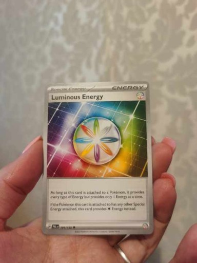 Pokmon Card Luminous Energy 191/193 Reverse Holo Pokemon Card  Paldea  Evolved Set, Near Mint Condition Therapeutic Energy 193/193 Sv02: Paldea  Evolved
